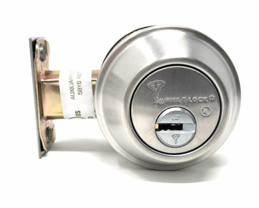 Silver MulTLock Cronus Deadbolt, with 2 keys High Security Deadbolt Lock