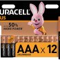 Duracell Plus AAA Alkaline Batteries [Pack of 12], 1.5 V LR03 MN2400