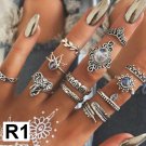 Women Bohemian Ring Opal Metal Drop shipping Finger Women's Jewelry Gifts