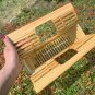 Bamboo Handbag, Tote Bag by Handmade, Straw Bag for Women, Natural Basket Bag for Summer Beach.