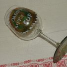 Daddy's Sippy Cup,  hand painted camo wine glass, new Dad gift, man cave gift, parent humor
