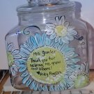 Custom teacher gift Grow and Bloom jar personalize me