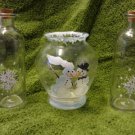 Snowman Sand Set, hand painted , Winter wedding MUST HAVE