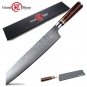 Damascus Kitchen Knives vg10 Japanese Damascus Steel Chef Kiritsuke Knife Pro
