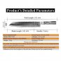 Damascus Kitchen Knives vg10 Japanese Damascus Steel Chef Kiritsuke Knife Pro