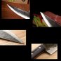 Traditional Chinese Knife Handmade Clad Steel Kitchen Knives Chef Slicing Knife