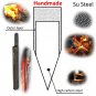 Traditional Chinese Knife Handmade Clad Steel Kitchen Knives Chef Slicing Knife