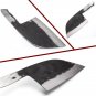 Handmade Forged Chef Knife Chinese Cleaver Clad Steel DIY Blank blade Kitchen