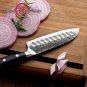 Santoku Knife 5 Inch vg10 Japanese Damascus Steel Kitchen Knives Chef Cooking