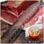 Santoku Knife 5 Inch vg10 Japanese Damascus Steel Kitchen Knives Chef Cooking