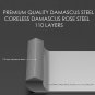 Handmade Damascus Chef Knife 110 layers Damascus Steel Kitchen Tools Santoku PRO