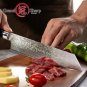 Chef Knife Damascus Kiritsuke 210mm VG10 Japanese Steel Master Chef Kitchen Tool