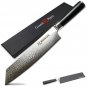 Chef Knife Damascus Kiritsuke 210mm VG10 Japanese Steel Master Chef Kitchen Tool