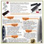 Chef's Knife 8 Inch Blue Series Damascus Japanese Stainless Steel PRO Kitchen