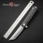 Folding Pocket Hunting Knife D2 Steel Outdoor Tactical Combat Camping EDC Tools