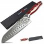 Santoku Knife Japanese Damascus Stainless Steel vg10 Chef Kitchen Knives Sushi