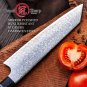 Chef's Knife 67 Layers Japanese Damascus Steel vg10 Kiritsuke Kitchen Knives