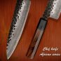 Handmade Chef Knife 3 layers Japanese AUS-10 steel Kitchen Knives ECO Friendly