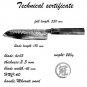 Hand forged Santoku Knife 7 inch High Carbon Steel Chef Kitchen Knives Slicing