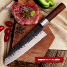 Handmade Chef Knife 8 inch Japanese Kiritsuke Shape High Carcon 4cr13 Steel NEW