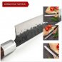Handmade Chef Knife 8 inch Japanese Kiritsuke Shape High Carcon 4cr13 Steel NEW