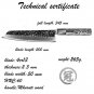 Handmade Chef Knife 8 inch Japanese Kiritsuke Shape High Carcon 4cr13 Steel NEW