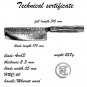 Vegetables Knife 6.7 inch Japanese Nakiri Knife High Carbon Steel Chef Cleaver