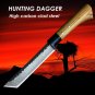 Hunting Knife Handmade Forged Hammered Chef Kitchen Knives Cleaver Outdoor Tools