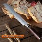 Damascus Kitchen Knives vg10 Japanese Damascus Steel Bread Knife Cake Bakery NEW