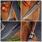 Slicing Knife 8 Inch vg10 Japanese Damascus Steel Carving Kitchen Knives Tools