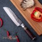 Santoku Knife 6.7 Inch  vg10 Japanese Damascus Steel Chef's Sushi Kitchen Knives