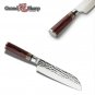 Santoku Knife 6.7 Inch  vg10 Japanese Damascus Steel Chef's Sushi Kitchen Knives