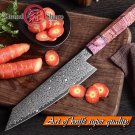Damascus kitchen knife 67 layers Japanese Damascus Steel Chef Knife Cooking Tool