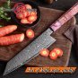 Damascus kitchen knife 67 layers Japanese Damascus Steel Chef Knife Cooking Tool