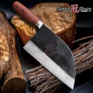 Handmade Traditional Chinese Forged Cleaver Chef Kitchen Knife Slicing Meat Tool