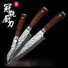 3 pcs Knife Set Damascus Kitchen Knives Chef Santoku Paring Knife Japanese vg10