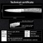 3 pcs Knife Set Damascus Kitchen Knives Chef Santoku Paring Knife Japanese vg10