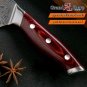 2 pcs Knife Set Damascus Japanese Stainless Steel Chef Utility Kitchen Knives