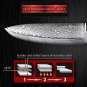 Chef Knife 8 Inch vg10 Japanese Damascus Steel Kitchen Knives Cooking Tools PRO