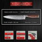 Chef Knife 8 Inch vg10 Japanese Damascus Steel Kitchen Knives Cooking Tools PRO