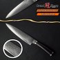 Chef Knife vg10 Japanese Damascus Stainless Steel Black Pakka Handle Kitchen NEW