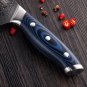 Kitchen Knife Set 2 pcs Chef's Knives Japanese Damascus Steel Blue Handle Tools