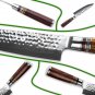 Chef Knife 7.7 Inch Japanese Damascus Stainless Steel Kitchen Knives Chef's Tool