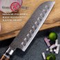 3 pcs Chef Knife Set vg10 Japanese Damascus Steel Santoku Bread Boning Knife