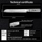 3 pcs Chef Knife Set vg10 Japanese Damascus Steel Santoku Bread Boning Knife