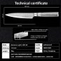 Kitchen Knife 5.3 Inch Utility Damascus Knife vg10 Japanese Steel Chef's Knives
