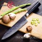 Chef Knife 8 Inch 67 Layers AUS10 Japanese Damascus Steel Kitchen Cooking Tools