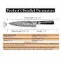 Chef Knife 8 Inch 67 Layers AUS10 Japanese Damascus Steel Kitchen Cooking Tools