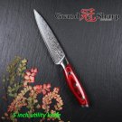 GRANDSHARP  5 Inch Utility  Knife  Damascus Stainless Steel Kitchen Knives