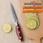 GRANDSHARP 5 Inch Utility Knife Damascus Stainless Steel Kitchen Knives